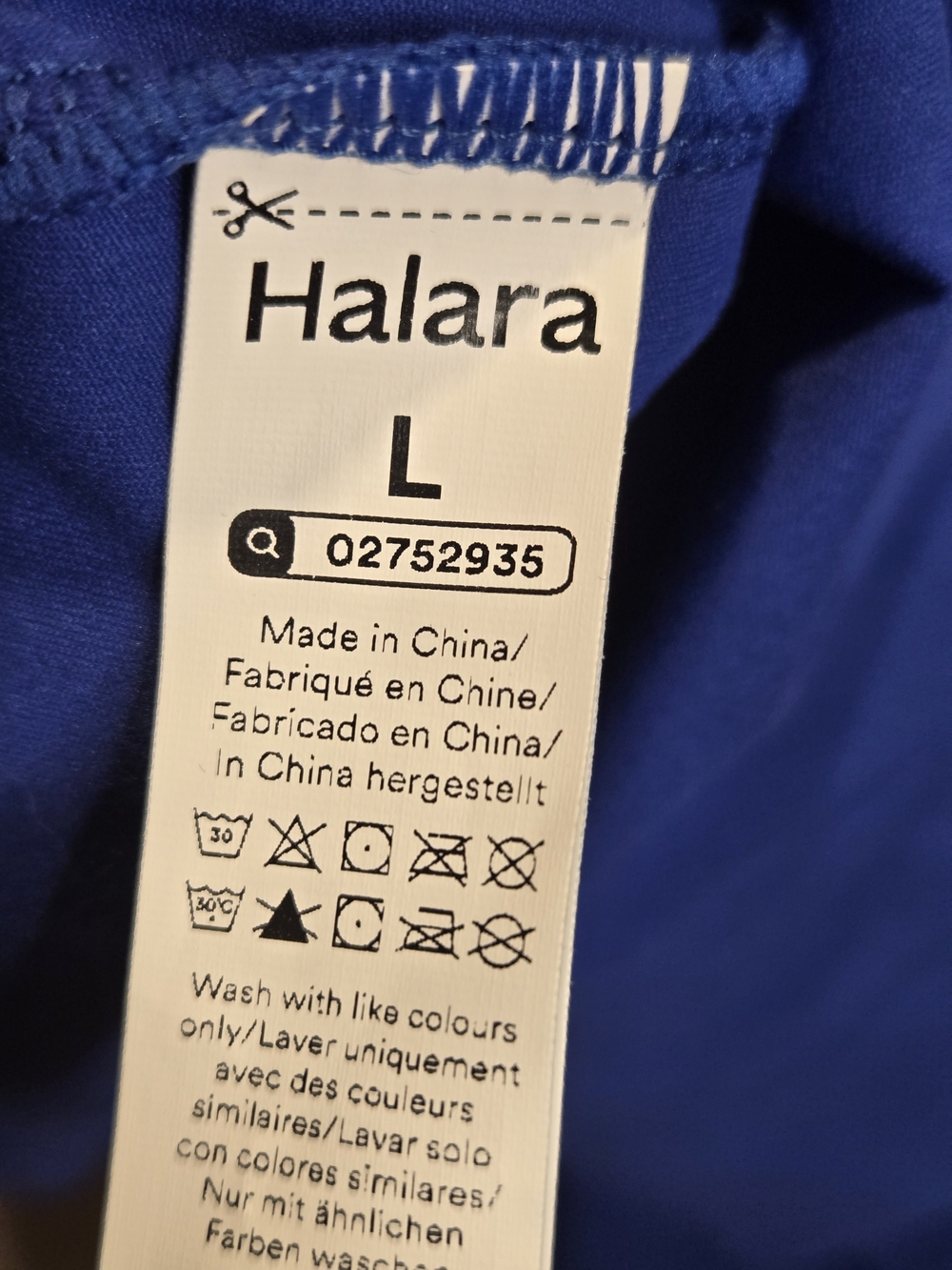 HALARA Easy Peezy Royal Blue Mini Tennis Dress - Picture 11 of 14